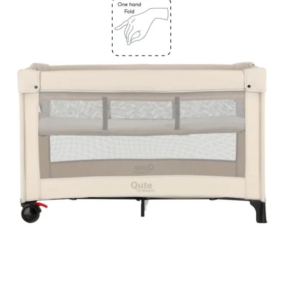 Qute Q-dream Campingbed easyfold ivory