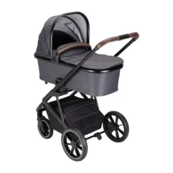 Qute Q-Rider Kinderwagen Zwart Frame/Steelblue