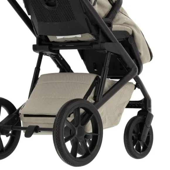 Qute Q-Rider Plus Kinderwagen - Denim Blue | Kidsriver Curve Autostoel - Black