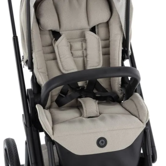 Qute Q-Rider Plus Kinderwagen - Denim Blue | Kidsriver Curve Autostoel - Black