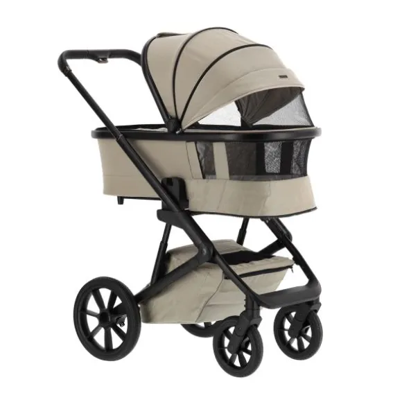 Qute Q-Rider Plus Kinderwagen - Denim Blue | Kidsriver Curve Autostoel - Black