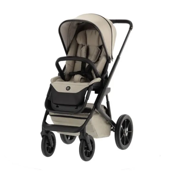 Qute Q-Rider Plus Kinderwagen - Denim Blue | Kidsriver Curve Autostoel - Black