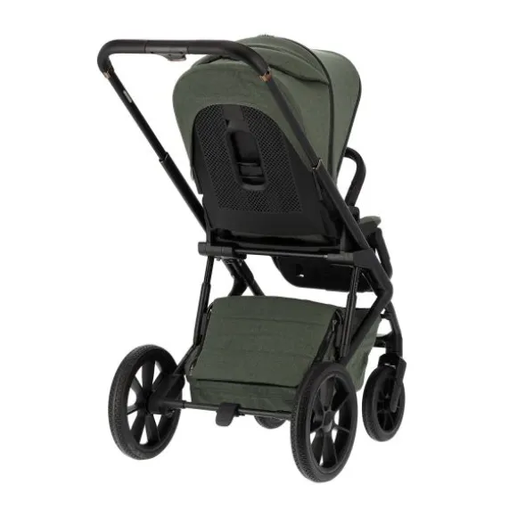 Qute Q-Rider Plus Kinderwagen - Denim Blue | Kidsriver Curve Autostoel - Black