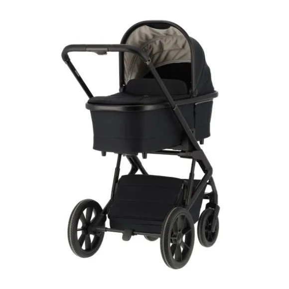 Qute Q-Rider Plus Kinderwagen - Denim Blue | Kidsriver Curve Autostoel - Black
