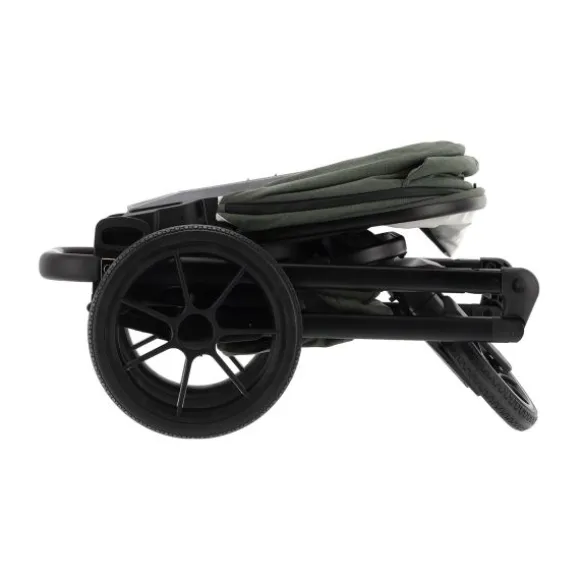 Qute Q-Rider Plus Kinderwagen - Denim Blue | Kidsriver Curve Autostoel - Black