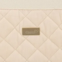 Qute Q-wiggle electric Co-Sleeper cream - white wash
