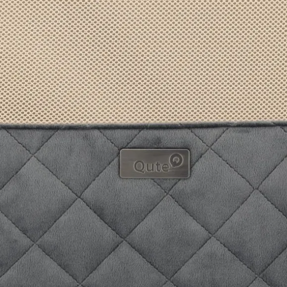 Qute Q-wiggle electric Co-Sleeper cream - white wash