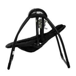 Qute Schommelstoel Q-Swing Softgrey Uil / Zwart Frame
