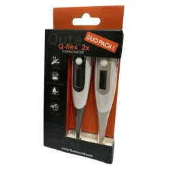 Qute Thermometer Digitaal Q-Flex Duo-Pack