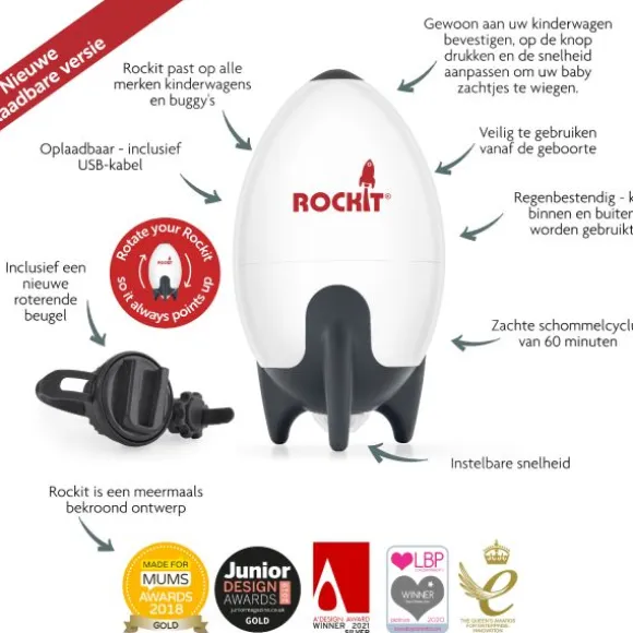 Rockit Baby Rocker Oplaadbaar