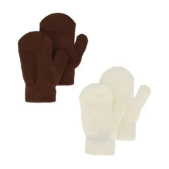 Sarlini Wanten Knit Multi Offwhite 2-Pack One size