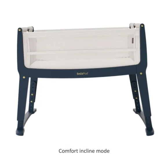 Snuz Bedside Crib SnuzPod Studio London Navy