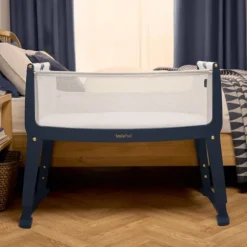 Snuz Bedside Crib SnuzPod Studio London Navy
