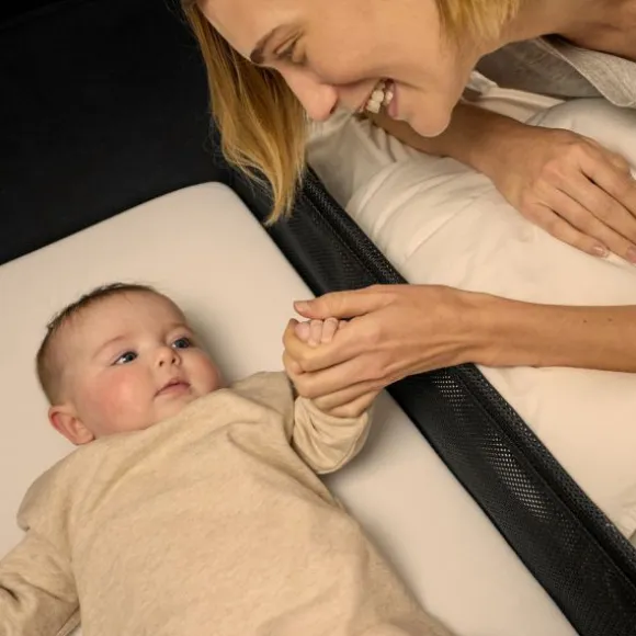 Snuz Bedside Crib SnuzPod Studio London Navy