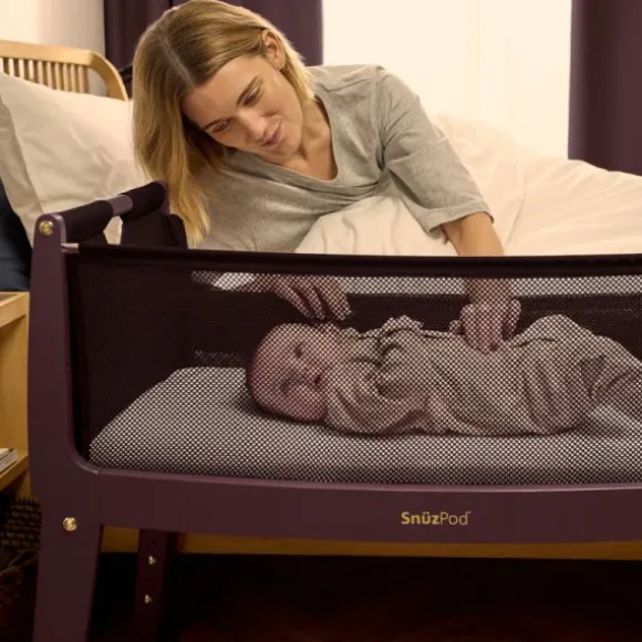 Snuz Bedside Crib SnuzPod Studio London Navy