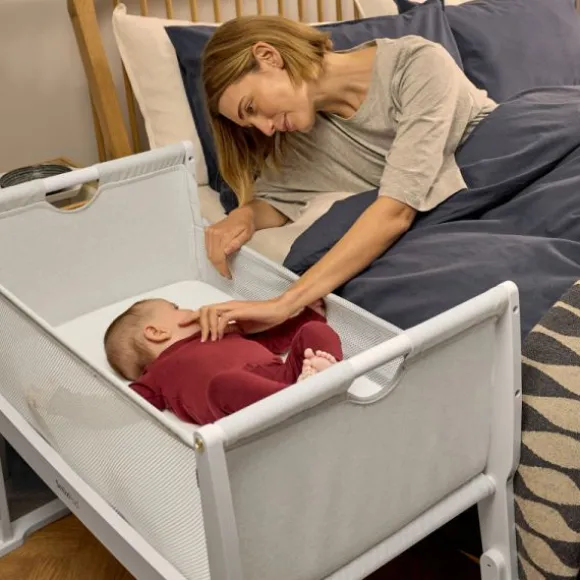 Snuz Bedside Crib SnuzPod Studio London Navy