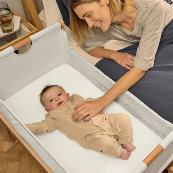 Snuz Bedside Crib SnuzPod Studio London Navy
