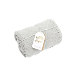 Snuz Deken Organic Knitted Cellular Truffle