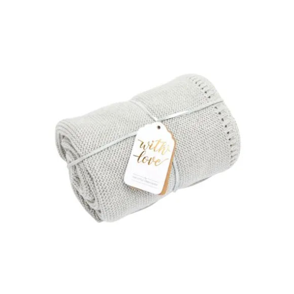 Snuz Deken Organic Knitted Cellular Truffle