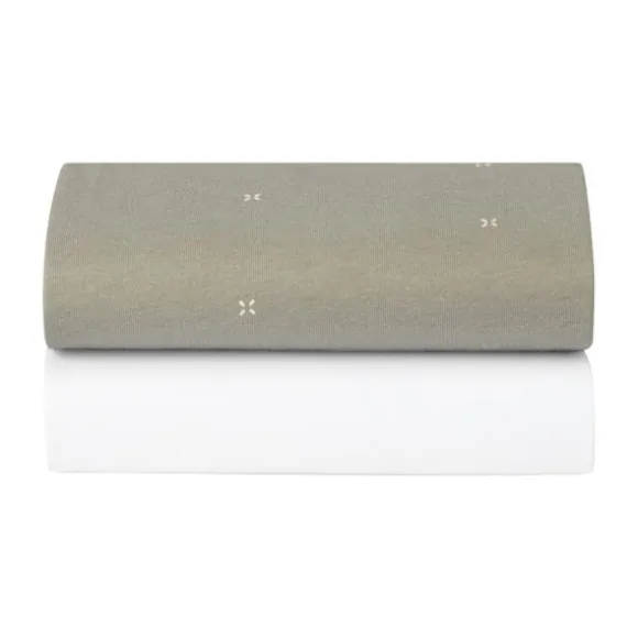 Snüz Hoeslaken Moseswieg - 2 Pack - White