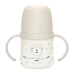 Suavinex Wild & Free Beker Met Handvaten - 150ml - 6Mnd+ - Blauw