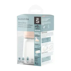 Suavinex Zero Zero Anti-Koliek Fles - Slow Flow - 180ml - Fair