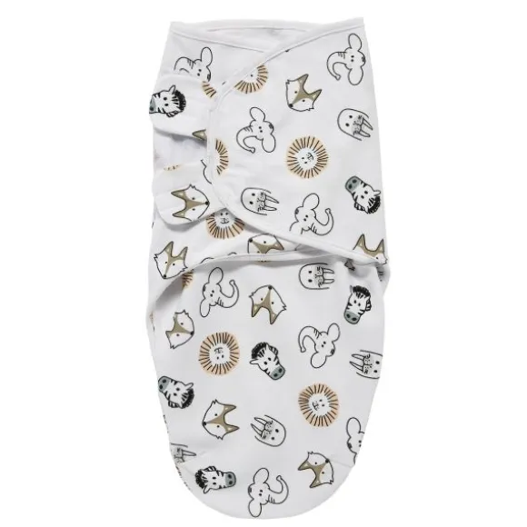 SwaddleMeyco 2-Pack Animal/Uni Wit0-3 Maanden
