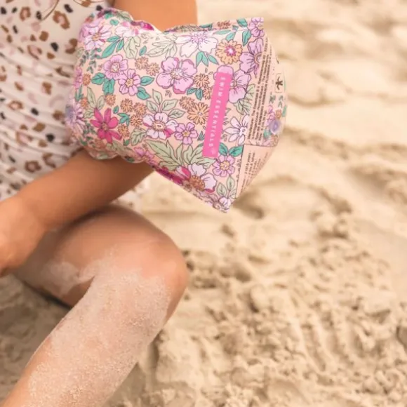 Swim Essentials Exclusive Zwembandjes Rose Gold Leopard (2-6 jaar)