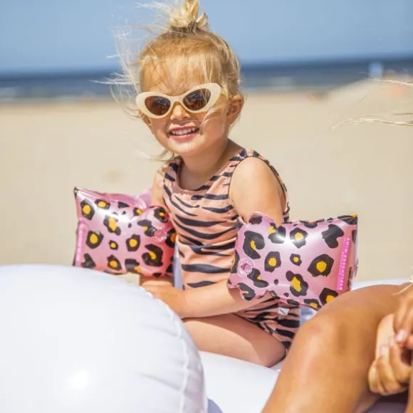 Swim Essentials Exclusive Zwembandjes Rose Gold Leopard (2-6 jaar)