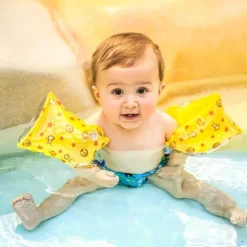 Swim Essentials Exclusive Zwembandjes Yellow Circus (0-2 jaar)