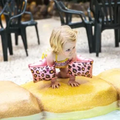 Swim Essentials Exclusive Zwembandjes Yellow Circus (0-2 jaar)