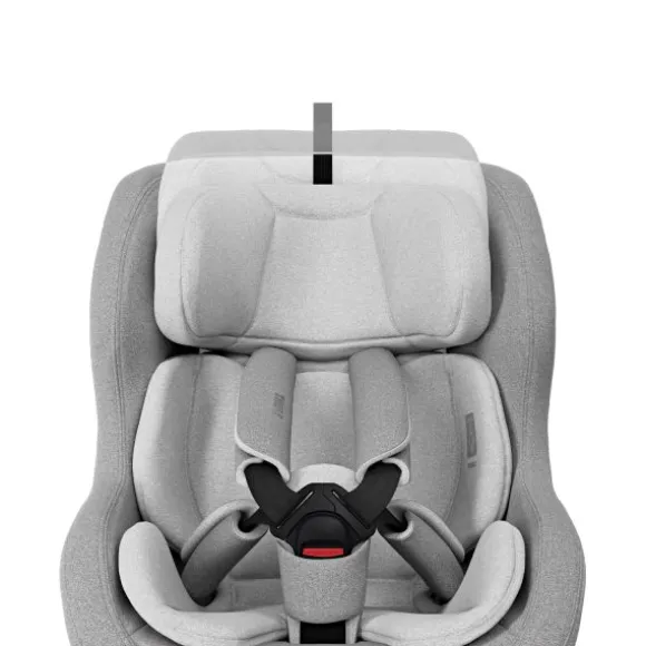 Thule Autostoel Rearward Facing Elm Light Grey