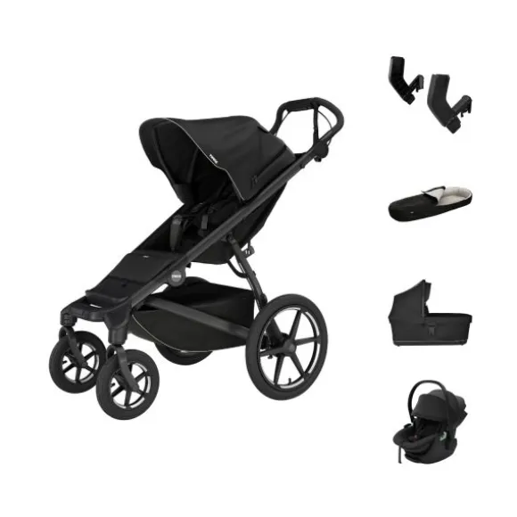 Thule Urban Glide 4 Kinderwagen 3‑in‑1 – Basis Bundel – Beige