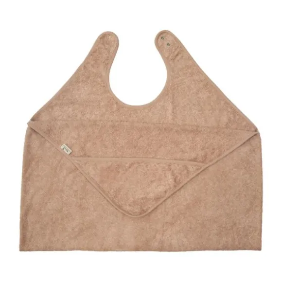Timboo Knuffelhanddoek Volwassen/Kind - 98 x 104 cm - Daisy White