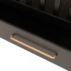 TWF Box - Modena - Metalen Poten - Zwart