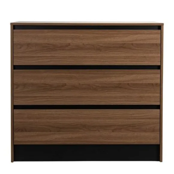 TWF Ledikant 60 x 120 - Commode 3 Laden Denia - Hanglegkast 2 Deuren Denia