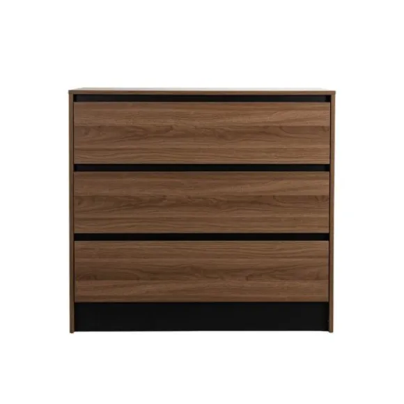 TWF Ledikant 60 x 120 - Commode 3 Laden Denia - Hanglegkast 2 Deuren Denia