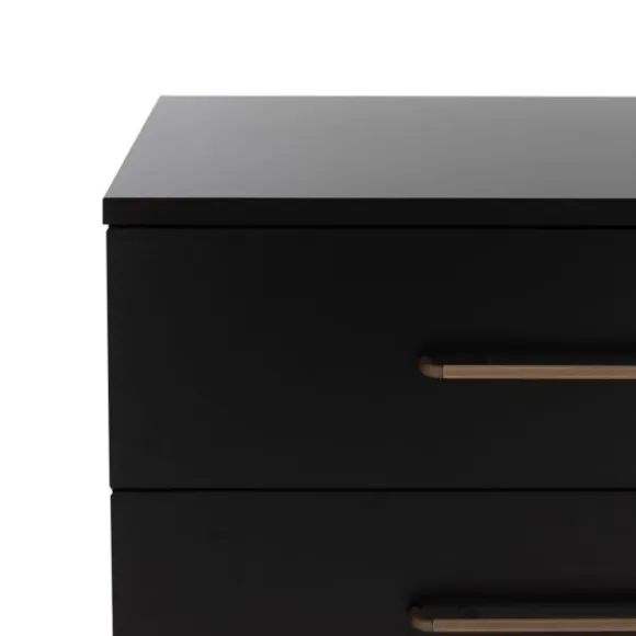 TWF Ledikant 60 x 120 - Commode 3 Laden - Hanglegkast 2 Deuren 1 Lade Modena Metaal