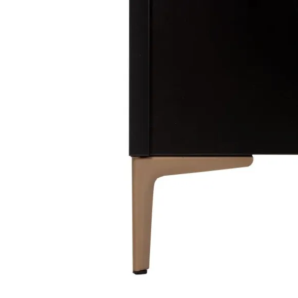 TWF Ledikant 60 x 120 - Commode 3 Laden - Hanglegkast 2 Deuren 1 Lade Modena Metaal