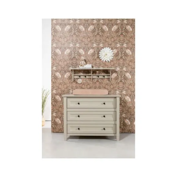 TWF Ledikant 60 x 120 - Commode 3 Laden - Hanglegkast 2 Deuren/1 Lade Granada