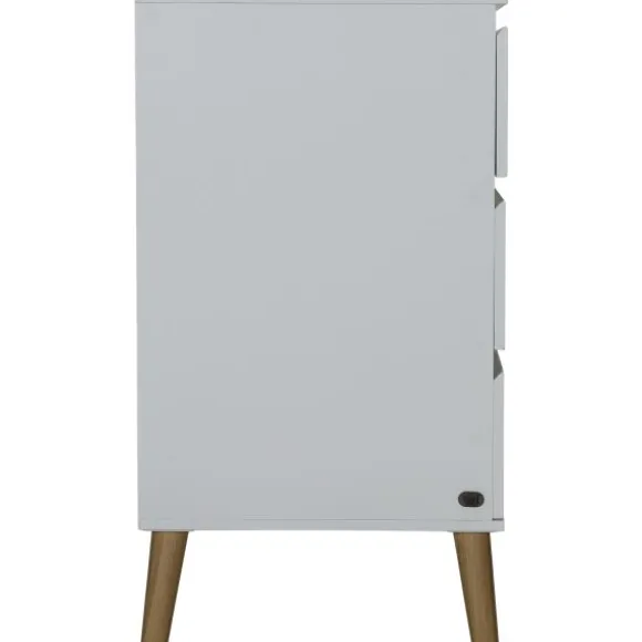 TWF Ledikant 60 x 120 - Commode - Hanglegkast Beach Island White