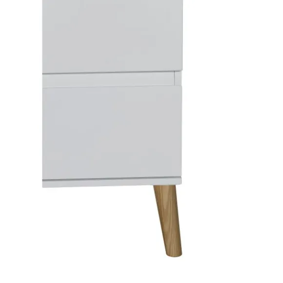 TWF Ledikant 60 x 120 - Commode - Hanglegkast Beach Island White