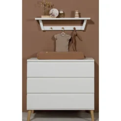 TWF Ledikant 60 x 120 - Commode - Hanglegkast Beach Island White