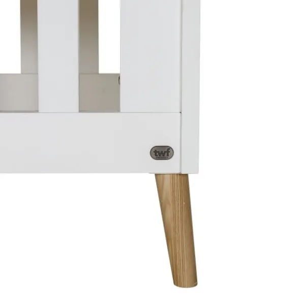 TWF Ledikant 60 x 120 - Commode - Hanglegkast Beach Island White