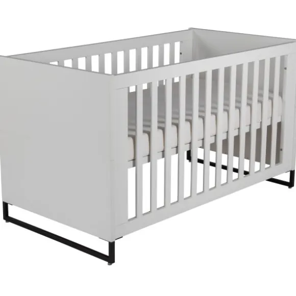 TWF Ledikant 60 x 120 - Commode 3 Laden - Hanglegkast 2 Deuren/1 Lade Torino