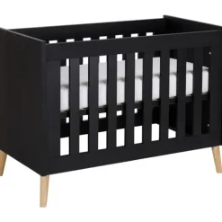TWF Ledikant 60 x 120 - Commode Beach Island Black