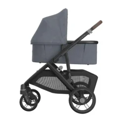 UPPAbaby Kinderwagen 2-in-1 Vista V3 Dillan Stone Blue Met Carbon Frame En Sand Leather