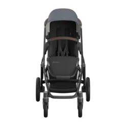 UPPAbaby Kinderwagen 2-in-1 Vista V3 Dillan Stone Blue Met Carbon Frame En Sand Leather