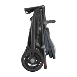 UPPAbaby Kinderwagen 2-in-1 Vista V3 Dillan Stone Blue Met Carbon Frame En Sand Leather