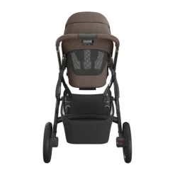 UPPAbaby Kinderwagen 2-in-1 Vista V3 Dillan Stone Blue Met Carbon Frame En Sand Leather